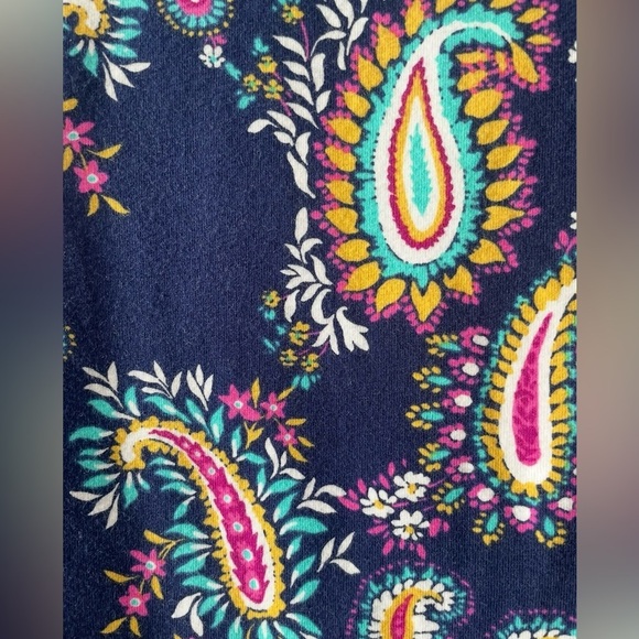 NWT Talbots multi colored Paisley Bateau Neck 3/4 sleeve Tee shirt
Beautiful! - Picture 2 of 5